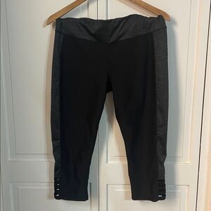 Xersion Black and Charcoal Leggings
